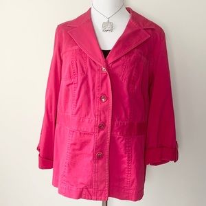 1x Charter Club pink blazer